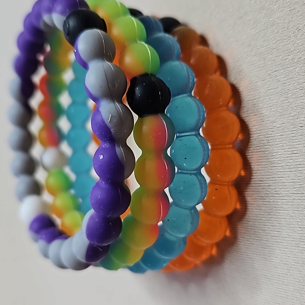 Lokai Set Of 4 Braclets Multi Color Size Small - image 2